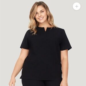 TWO Mandala Notch Neck Scrub Tops - 2X
